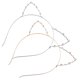 thumbnail image 3 of Diadema con orejas de gato, 2 uds., diadema para fiesta, tocado con diamantes de imitación, suministro para disfraz de gato, 3 of 7
