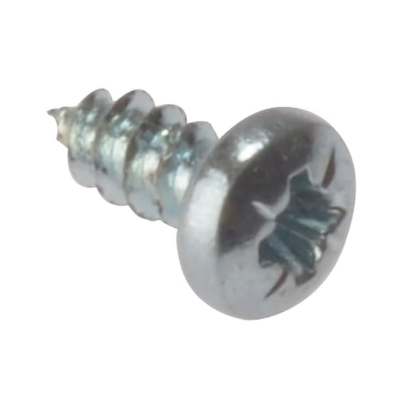 ForgeFix - Self-Tapping Screw Pozi Compatible Pan Head ZP 1in x 6 Box 200