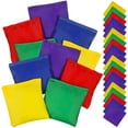 thumbnail image 2 of Bolsas de agujeros de maíz de 30 piezas mini coloridas bolsas de frijoles de maíz para el juego de cornholas lanzamiento deportes al aire libre actividades, 2 of 5