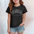 thumbnail image 2 of TOWED22 Toddler Girls T Shirts Graphic Short Sleeve Shirts 2-7 Years Cotton Baby Girl Cartoon Print Tees Clothes(Black,9-10 Y), 2 of 4