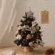thumbnail image 3 of Árbol de Navidad, paquete de adornos de bricolaje con luces premium, mini árbol de decoraciones navideñas, 3 of 5