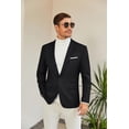 thumbnail image 4 of COOFANDY Men's Slim Fit Casual Blazers Lightweight Sport Coats One Button Suit Jackets, 4 of 6