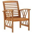 thumbnail image 4 of vidaXL Garden Lounge Set Brown Solid acacia wood Medium Durable, 4 of 6