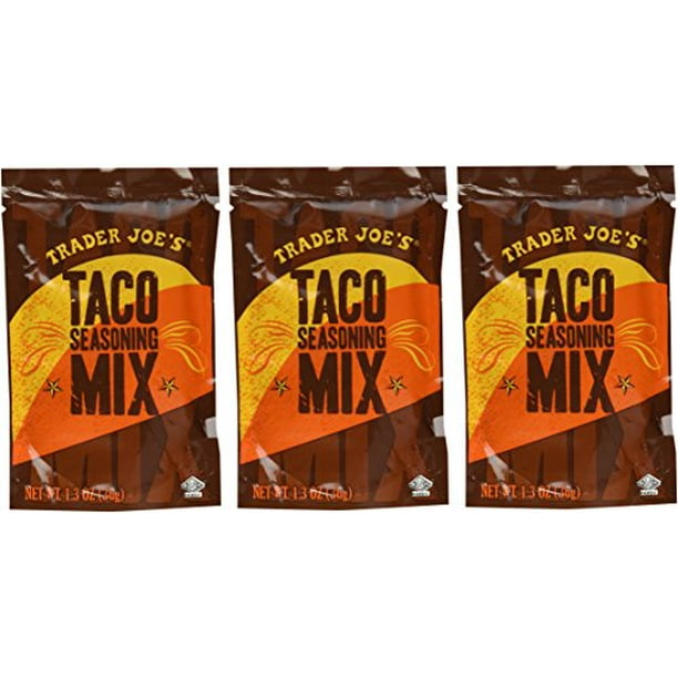 Trader Joe's Taco Seasoning Mix 3 Pack