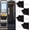 4, variant on Wall Mount RV Shoe Rack 2 Pack, Black, 10.8 x 10.4 x 6.29 inches, Holds 1 Pair Shoes Each, Over the Door Shoe Organizer for RV, Dormitory, Apartment, Living Room