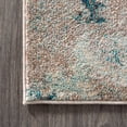 thumbnail image 3 of JONATHAN Y CONTEMPORARY POP 2 x 8 Runner Rug, Modern Abstract Vintage Faded - Blue/Gray, CTP103A-28, 3 of 10
