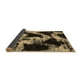 thumbnail image 2 of Ahgly Company Indoor Rectangle Abstract Brown Modern Area Rugs, 2' x 4', 2 of 4