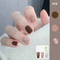 thumbnail image 2 of Riforla Three Color Nail Polish No Baking Quick Drying Set Durable Tearable Water Based Manicure 1ml Nail Polish, 2 of 3