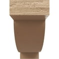 thumbnail image 2 of 4"W x 24"D x 8"H Thin Alpine Rough Cedar Woodgrain TimberThane Corbel, Primed Tan, 2 of 6