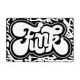 thumbnail image 3 of ZICANCN Funk Music Musical Style Area Rugs Doormat , Facecloth Non-Slip Floor Mat Rug for Living Room Kitchen Sink Area Indoor Outdoor Entrance 72"x48", 3 of 9