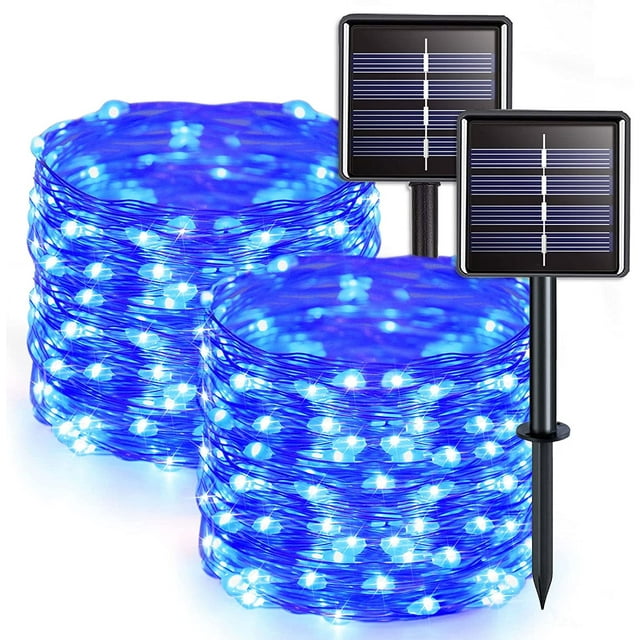 Luces de cadena ACTIVE 100 luces 33 pies interior exterior Navidad blancas conectables
