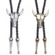 thumbnail image 4 of Cadena tipo jersey con forma de cabeza de vaca y personalidad retro a la moda, collar informal creativo de payaso, collar de pelo para hombres y mujeres, 4 of 6