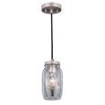 thumbnail image 1 of Vaxcel International P0229 Pendentif Mini Pot de Lumière - Nickel Mat, 1 of 1