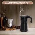 thumbnail image 5 of Coffee Pot Electric Moka Pot 6 Cup, Espresso Coffee Maker Cafeteras Electricas Italian Coffee Maker Espresso Makers Portable Aluminum Electric Mocha Pot, Coffee Machine Moka Maker, 5 of 8