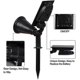 thumbnail image 2 of 7 Led Solar Spotlights. Super Bright Solar Landscape Spot Lights. Warm White 26-27s, 2 of 5