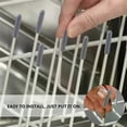 thumbnail image 5 of 200PCS Push On Dishwasher Rack Screw Thread Protectors Caps Tip Covers Rack Tips Gray Caps Prong Rack Tip Cover Prong Rack Tip, 5 of 5