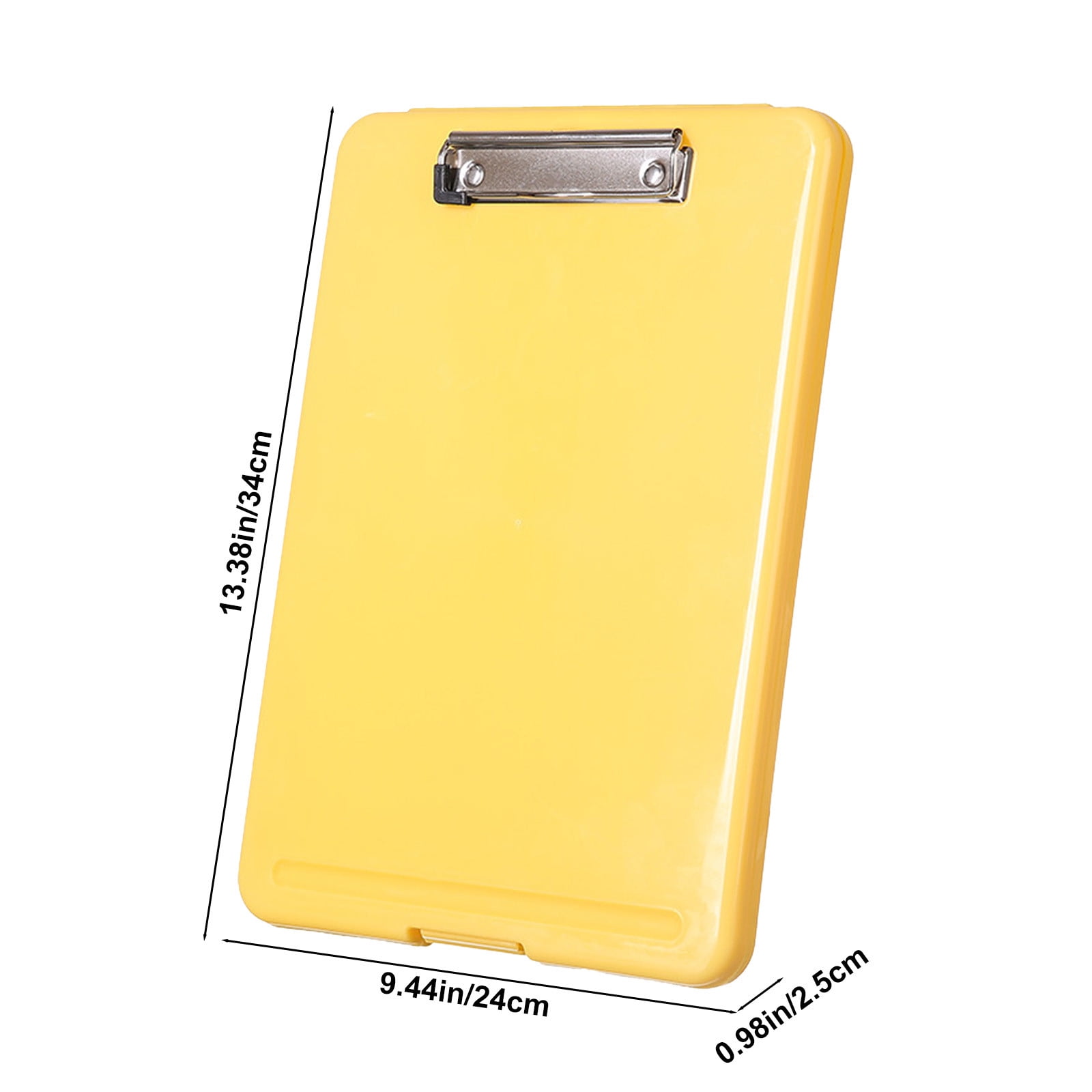 JilgTeok 5 Packs Clip Boards with Storage High Capacity Storage Clipboard Nursing Clipboard Folder with Pen Holder Heavy Duty Plastic Clipboard for School & Office