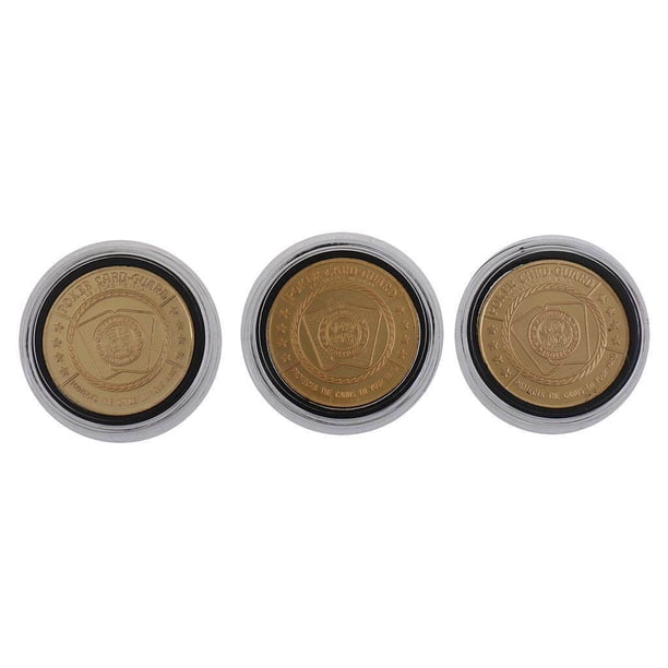 Set Di 3 Bottoni Da Dealer Per Poker – Small Blind, Big Blind E Dealer – Diametro 5 Cm, In Melamina, Colori Giallo Blu Bianco