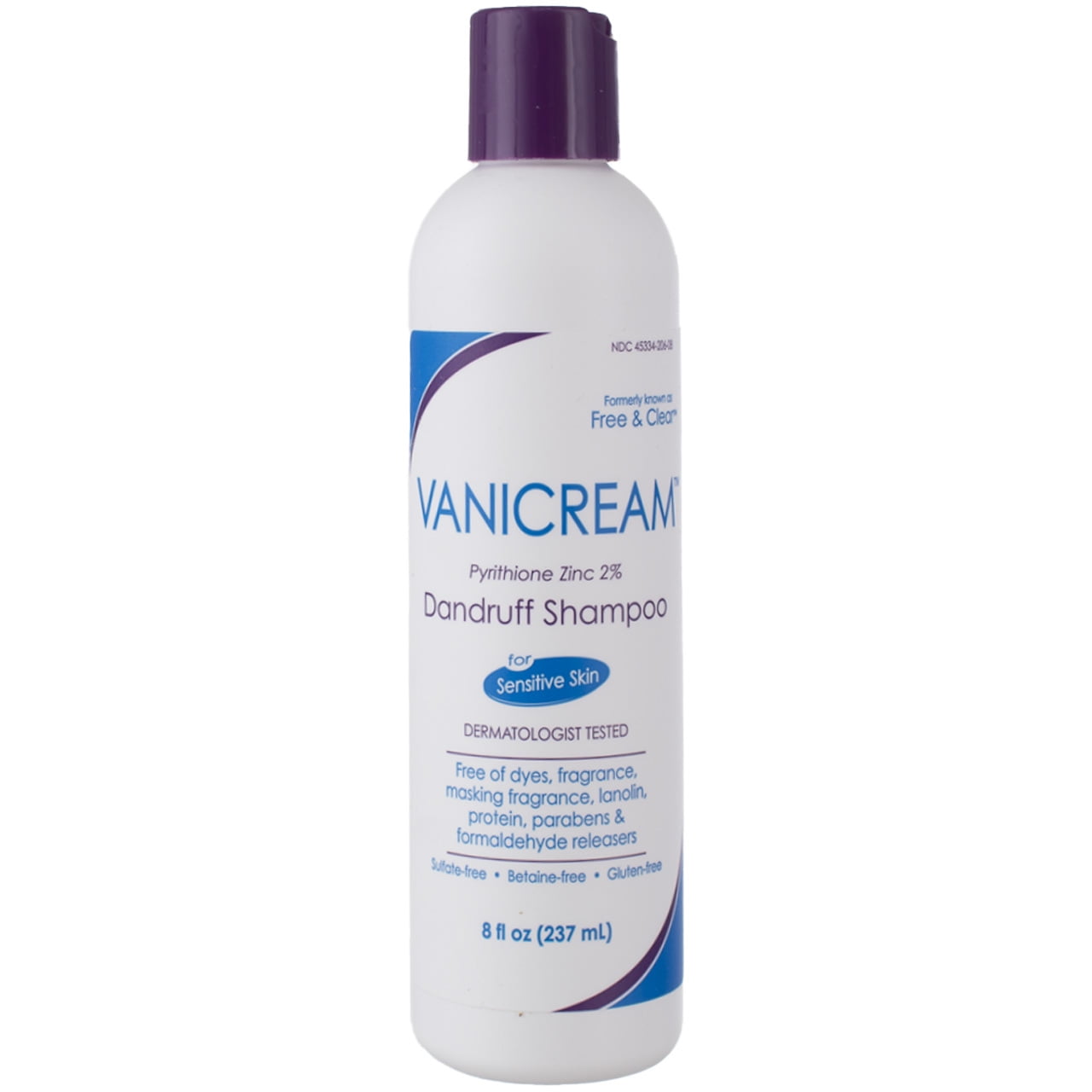 Vanicream Pyrithione Zinc 2 Dandruff Shampoo, 8 fl oz