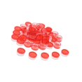 thumbnail image 1 of serony 50pcs Empty Round Makeup Jar Pot Travel Cream Powder Cosmetic Container Case Red, 1 of 8