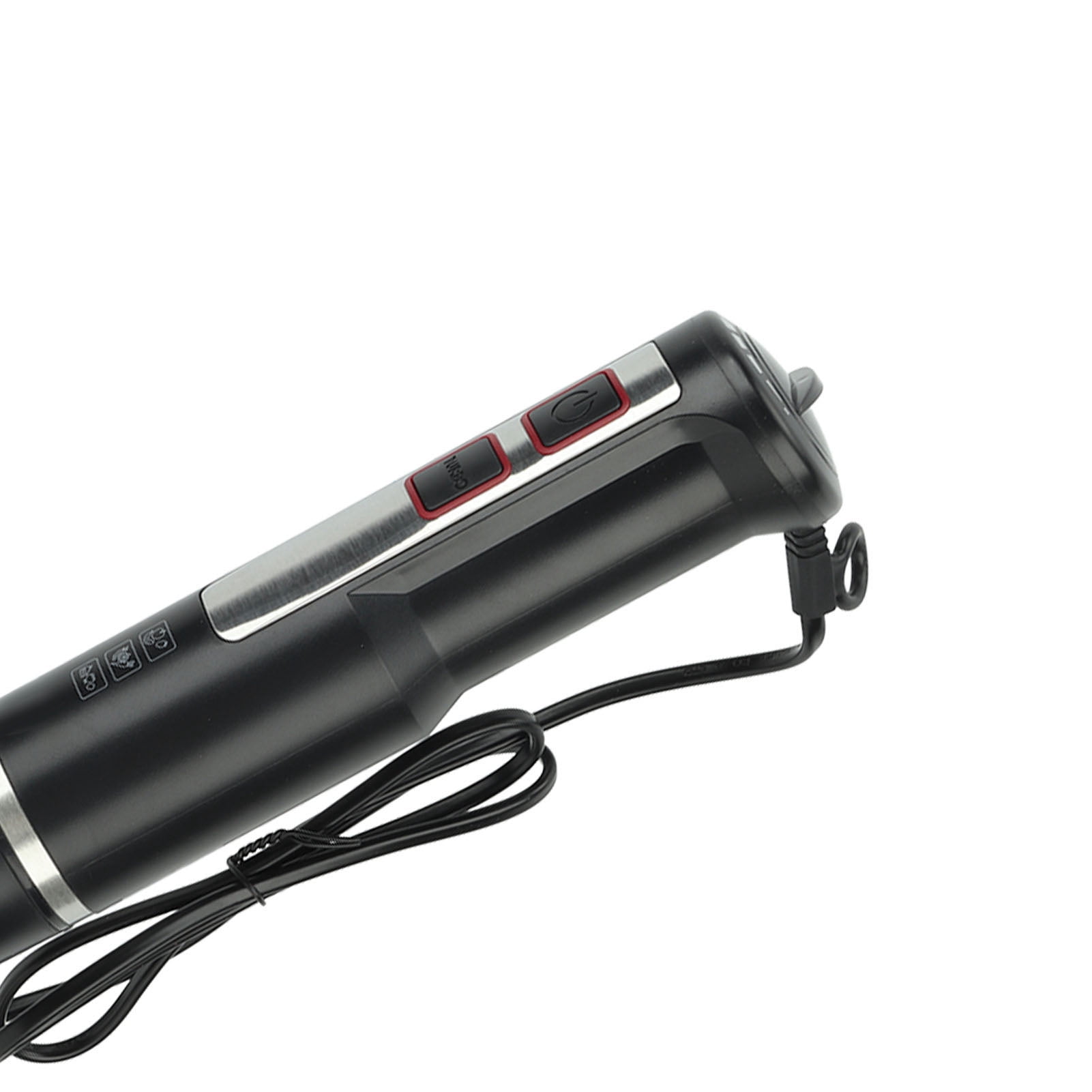 YAHHU 1000W Hand Blender Electric Immersion Whisk Mixer Tool for Smoothies and Baby Food, Black