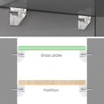 thumbnail image 3 of LOVEVER 20 Pieces 3 mm Shelf Pins Clear Support Pegs Cabinet Clips Holder for Kitchen Furniture, 3 of 7