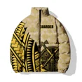 thumbnail image 3 of Abrigo de algodón informal de invierno Ropa para hombre Chaqueta de moda para hombre Chaquetas de algodón con estampado de sol y monstruo Abrigos para hombre Parka Frío, 3 of 5