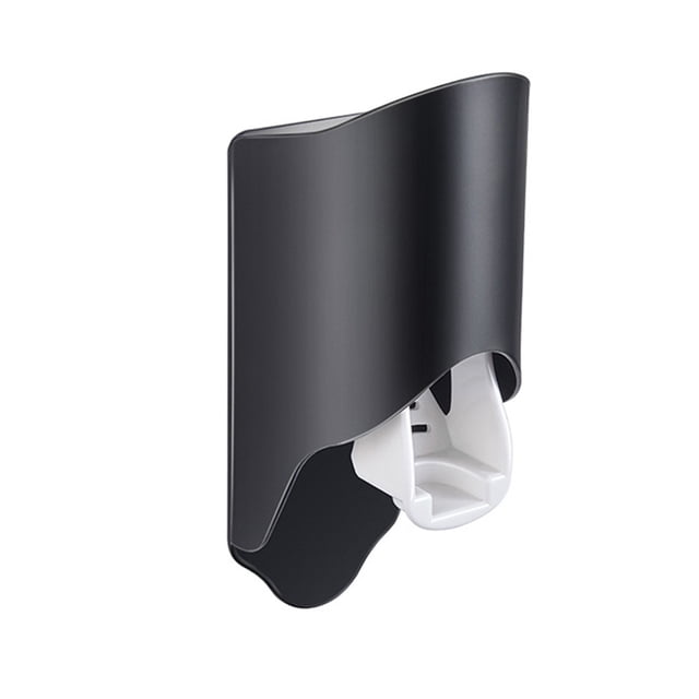 Toothpaste Squeezer Stainless Wall Manual Reusable Portable Tooth Paste Dispensing Squeezing Dispenser Accessory Black