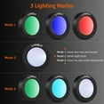 thumbnail image 2 of Luz trasera de bicicleta Lixada inteligente USB recargable colorida, 2 of 8