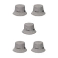 thumbnail image 2 of VONKY Comfortable And Breathable Fisherman Hat For Sun Protection Sunscreen Fisherman Cap Hat Summer gray 58cm 5Set, 2 of 6