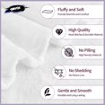 thumbnail image 6 of Ocean Life Sea-Shells Throw Blanket Soft Flannel Fleece Velvet Plush Throws Fuzzy Warm Cozy Soft Bedding Blankets Anti-Pilling Kids 40" x 50", 6 of 6