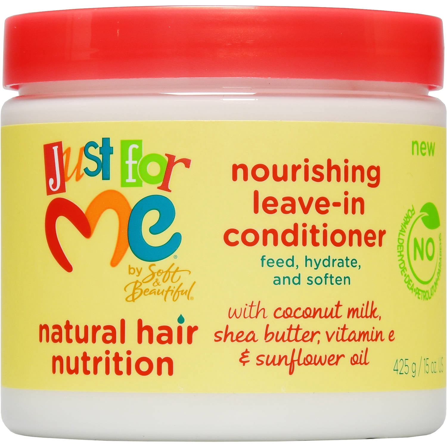 Just For Me Natural Hair Milk Nourishing LeaveIn Conditioner For