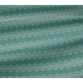 thumbnail image 5 of oneOone Viscose Jersey Fabric Floral & Chevron Block Print Fabric By The Yard 60 Inch Wide, 5 of 5