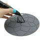 thumbnail image 4 of Wosthever Alfombrilla de impresión 3D, almohadilla de diseño de pintura resistente al calor, Protector de mesa, plantilla de dibujo reutilizable, arte Almacenamiento y organización del hogar gris Wosthever HA047875-01, 4 of 6