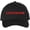 Black/Red, variant on Custodian Embroidered Text Baseball Cap | Cleaning Crew Work Job Maintenance | Structured Hat (Forest/White)
