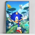 thumbnail image 3 of Póster de S-Sonic the H-Hedgehog, pinturas grandes, decoración moderna para sala de estar, decoración del hogar con envío gratuito, carteles para arte de pared, 3 of 5