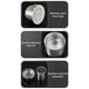 thumbnail image 3 of Hervidor portátil Likrtyny Acero Inoxidable 316 2000 ml Negro, 3 of 9