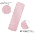 thumbnail image 4 of Fintie Remote Silicone Case for Roku Voice, Roku Express 4K+ 2021, Ultra LT Enhanced Voice, Express 3930, Premiere+ 3921, Streaming Stick+ Remote, Honey Comb Anti Slip Shockproof Cover, Pink Sand, 4 of 7