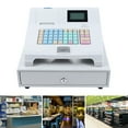 OUKANING 48 Keys Supermarket Cash Register LED Display Electronic POS Casher