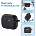 thumbnail image 2 of Protective Cover for AirPods Pro Case, Bounce Carrying Case with Keychain for 2019 AirPods Pro Charging Case, 2 of 7