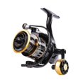 thumbnail image 1 of Carrete de pesca totalmente metálico, rueda giratoria, carrete de bobina, alimentador de pesca, rueda de surfcasting, carrete de pesca negro, 1 of 5