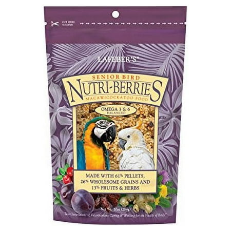 UPC: 0041054813604 | Lafeber s® Nutri-Berries Senior Dry Bird Food 10-Oz