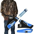 thumbnail image 1 of TOPINCN Archery Arrow Quiver Holder 3 Tubes Back Waist Shoulder Bag Pouch Bow Target, Archery Arrow Bag, 1 of 8