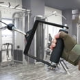 thumbnail image 6 of KORIKAHM Fitness 4cm LAT Pulldown Attachments D Handle Cable Attachment, Single D-Handle, Support up to 1000 lbs, Tricep Press Down Bar Cable attachments for Gym, 6 of 7