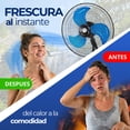 thumbnail image 3 of Ventilador 3 en 1 Multifuncional Pedestal Piso o Muro 18 Plg, 3 of 10