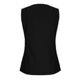 thumbnail image 5 of POIUYTR Womens Casual Eyelet Tank Tops Summer Loose Square Neck Button Sleeveless Shirts Trendy Mesh Breathable Solid Color Tshirts, 5 of 6