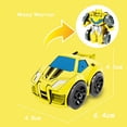 thumbnail image 3 of Ensemble de Collection de Véhicules de Construction Robot Transformable pour Tout-Petits – Robots Transformables pour Enfants Jouets à Rétrofriction, 3 of 3