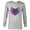 Athletic Heather, variant on Hawkeye Series Halftone Purple Arrow - Long Sleeve T-Shirt for Men – Customized-Royal