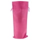 thumbnail image 5 of Bolsa de vino de tela de lino Simple, con cordón, cubierta decorativa de champán (rojo rosa), 12 Uds., 5 of 8