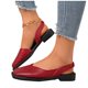 thumbnail image 5 of Zapatos de Tacón Bajo Tamaño Mayor Zapatos de Tacón Cerrado Estilo de Primavera Y Verano Sandalias de Moda Y Cómodas para Mujeres Cómodas, 5 of 9
